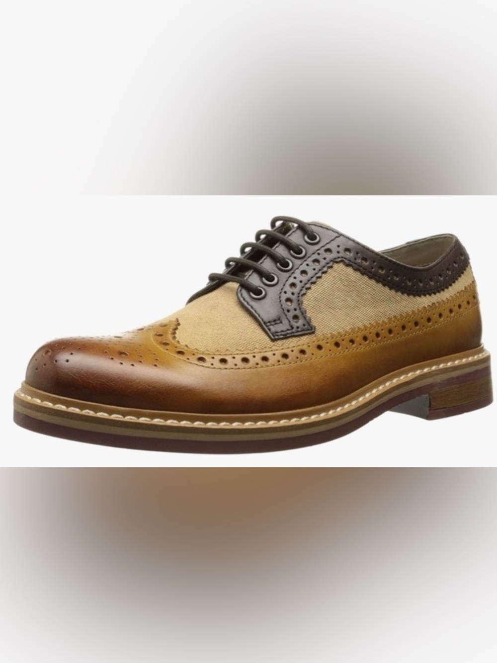 Clark’s Darby Limit Leather Oxfords Brown Combo Shoes Men's Size 11